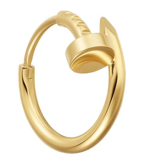 cartier juste un clou earring single|juste un clou ring small.